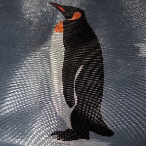 New* BeeGreen Reusable Shopping Tote - Penguin Design - Picture 2 of 6